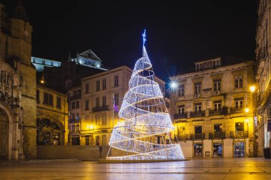 Avrupa'nın x-kütle ağacında gece