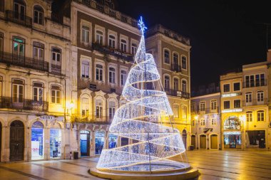 Avrupa'nın x-kütle ağacında gece