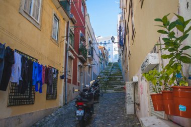 tipik bir portekez sokak