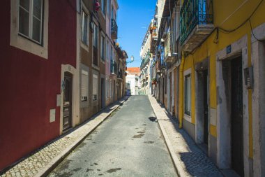 tipik bir Portekizli sokak