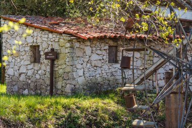 baharda eski su değirmeni