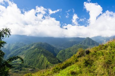 Sapa Köyü, Vietnam dağda şaşırtıcı görünümü