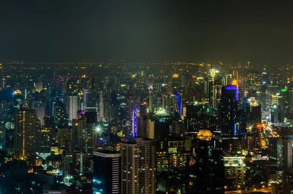 Bagkok Tailandia Noviembre Bangkok Top Night View Business Disctrict Baiyoke — Foto de Stock