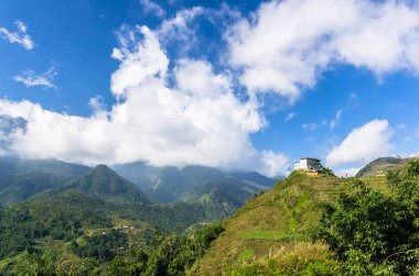 Sapa Köyü, Vietnam dağda şaşırtıcı görünümü