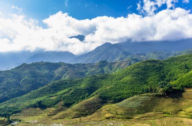 Sapa Köyü, Vietnam dağda şaşırtıcı görünümü