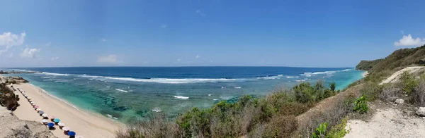 Endonezya, Bali 'deki kumsaldan Hint Okyanusu manzarası — Stok fotoğraf