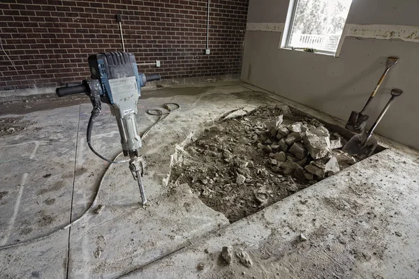 Pnömatik plugger, bina inşası içinde kullanılan ve kırık beton kırıcı, kat