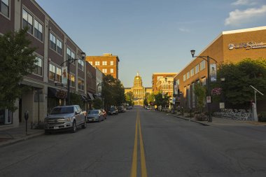 Des Moines, Iowa - State Capitol binası farklı görünümler
