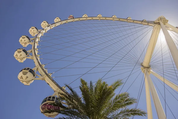 Las Vegas Usa September 2018 Downtown Las Vegas Strip View — Stock Photo, Image