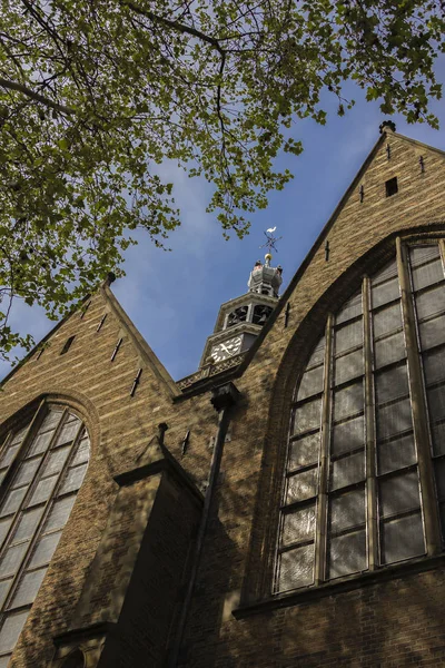 Gouda Holland Hollanda Nisan 2019 Sint Janskerk Kilise Çatı Çan — Stok fotoğraf