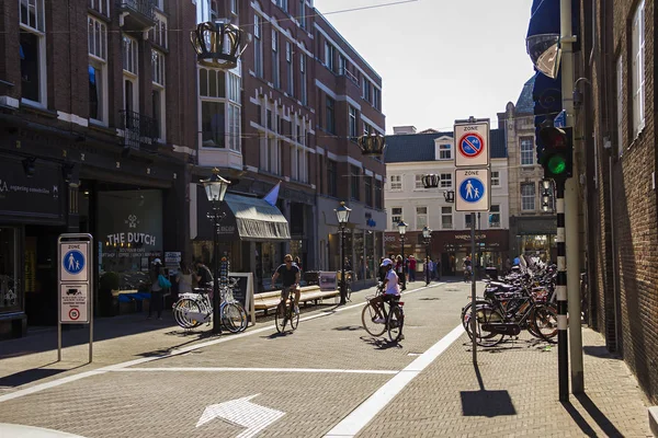 Hague Den Haag Netherlands Holland April 2019 Площади Улицы Старом — стоковое фото