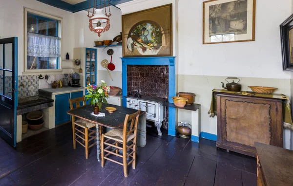 Leiden Holanda Holanda Abril 2019 Interior Uma Cozinha Uma Sala — Fotografia de Stock