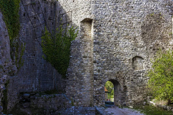 Stari Bar Old Bar Μαυροβούνιο Διαφορετική Θέα Του Αρχαίου Φρουρίου — Φωτογραφία Αρχείου