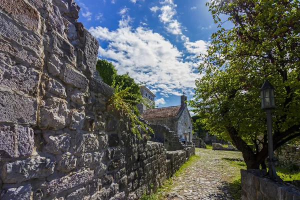 Stari Bar Old Bar Montenegro Diversa Vista Dell Antica Fortezza — Foto Stock