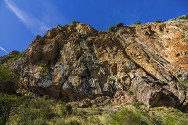 Stari Bar (Eski Bar), Karadağ, kenar mahalle doğası, dağlar, ormanlar 