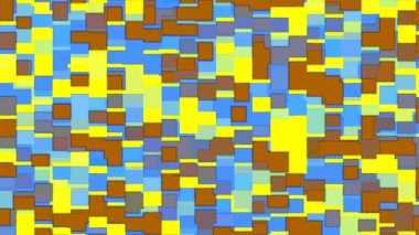 Sulu Boya geometrik desen taklit 3d render ile renk arka plan