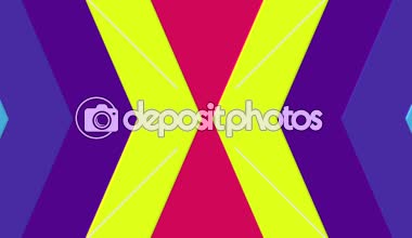 Animasyon soyut şekil renk koruyucu bilgisayar geçiş arka tatili döngü imkanı ile kaleydoskop efektli