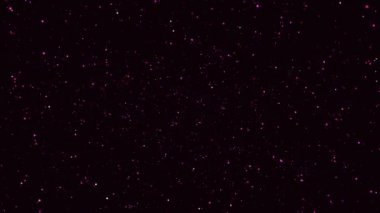 Yuvarlak şekil bilgisayar işleyici titreşen parçacıklar etkisini dönen animasyonlu arka plan ekran koruyucu