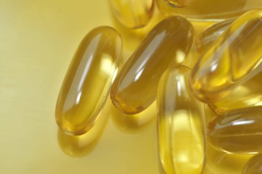 Yumuşak jelatin kapsül ile omega-3 balık yağı, Ala, Epa, diyet tedavi gıda takviyesi