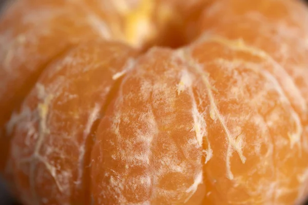 Peeled mandarin slices — Stock Photo, Image