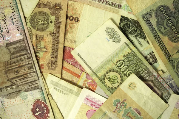 Banknotes and treasury notes — Stock Photo, Image