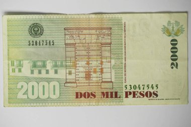 Kolombiya Ulusal bankanın hazine kartı