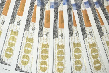Bize banknotların arka plan makro kağıt