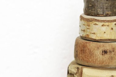 Ahşap dokusal arka plan tasarımcı boş yerleşimi