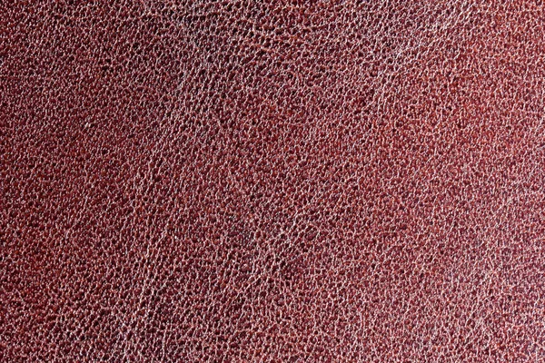 Fond abstrait en cuir texturé rouge — Photo