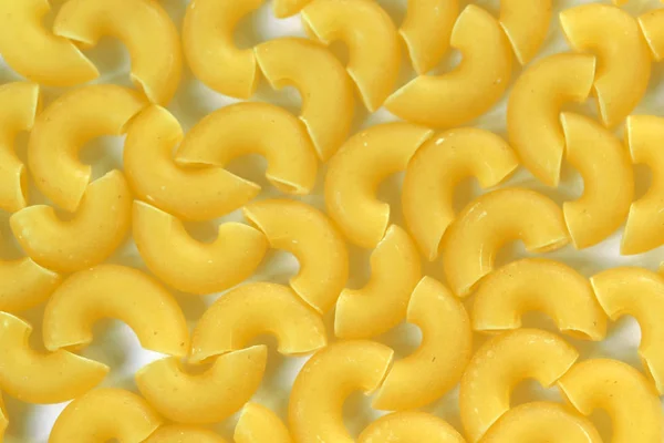 Rauwe tarwe pasta close-up — Stockfoto