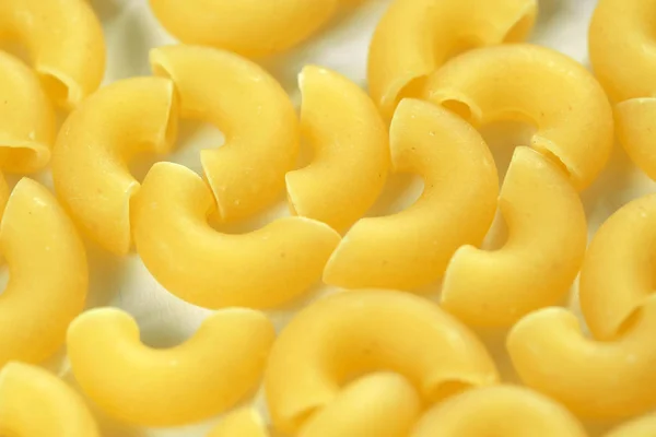 Rauwe tarwe pasta close-up — Stockfoto