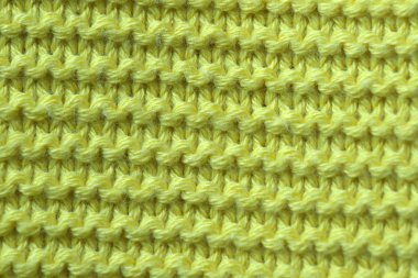 Makine yün örme kumaş yakın çekim