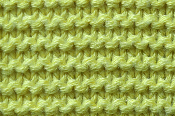 Máquina de lã tecido de malha close-up — Fotografia de Stock