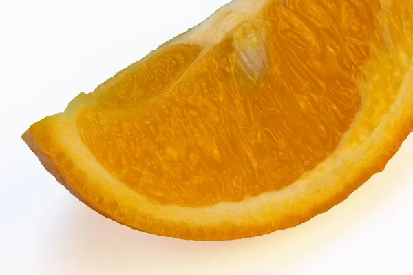 Cut ripe sweet orange close-up — Stock Photo, Image