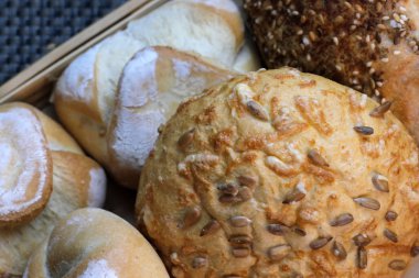 Ev yapımı buğday ekmeği pişmiş