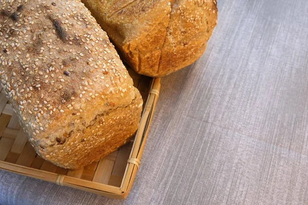 Pane di segale fatto in casa — Foto Stock