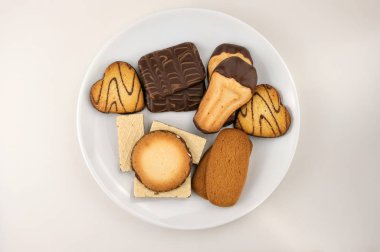 Çeşitli shortbread hamur bisküvi