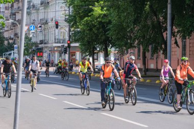 Ukrayna'da bisiklete binmek, Kiev Haziran 1, 2019