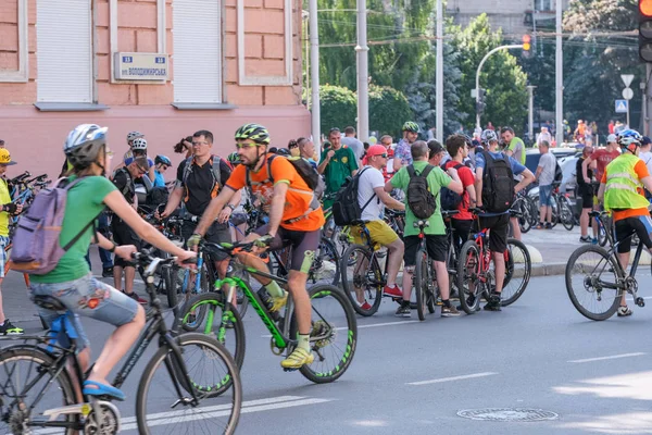 Ukrayna'da bisiklete binmek, Kiev Haziran 1, 2019