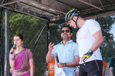 Vitaly Klitschko ve Partha Satpathy