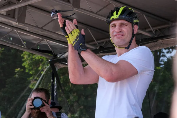 Kyiv Mayor Vitaly Klitschko in Ukraine, Kiev June 1, 2019 — Stock Photo, Image