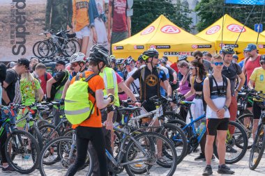 Ukrayna'da bisiklete binmek, Kiev Haziran 1, 2019