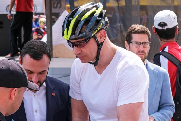 Kyiv Mayor Vitaly Klitschko in Ukraine, Kiev June 1, 2019 — Stock Photo, Image