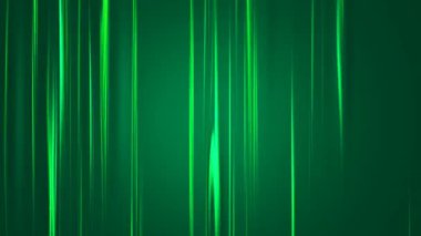 Çizgiler ve çizgiler ile hızlı hareketli dokulu yüzey ile Soyut video ekran koruyucu yeşil arka plan, bilgisayar render 3d