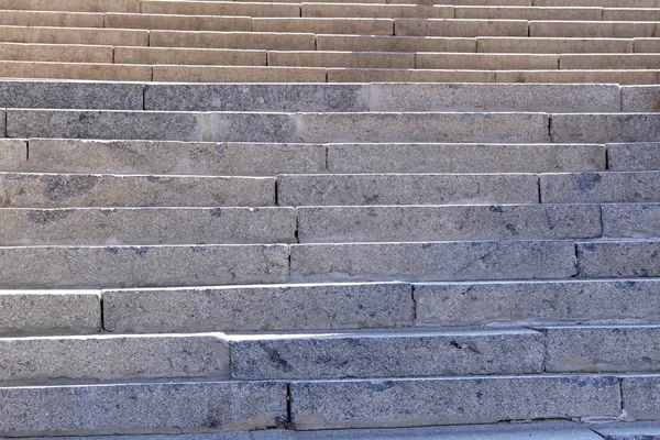 Close-up stedelijke granieten trap — Stockfoto