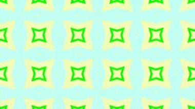 Güzel animasyonlu kaleydoskopik değişen renk deseni bilgisayar yüksek çözünürlüklü 4k render