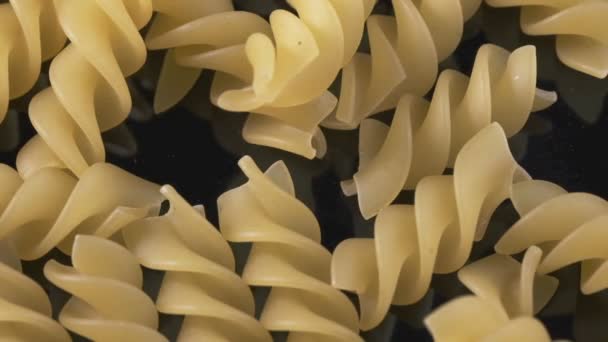 Negozio Alimentari Video Sfondo Alta Qualità Farina Frumento Pasta Primo — Video Stock