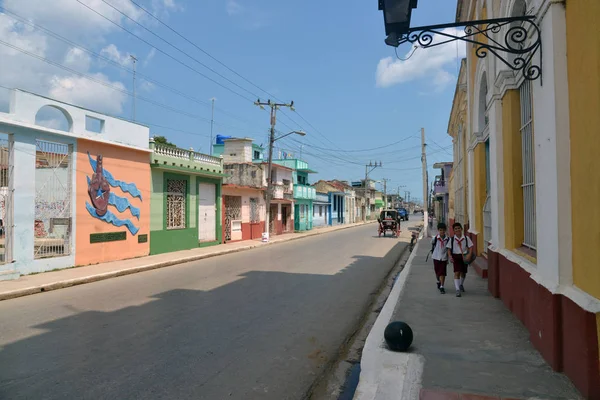 Cuba Cardenas Marzo 2018 Strada Nel Centro — Foto Stock