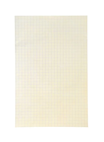 Page Notebook Isolated White Background — Stock Photo, Image