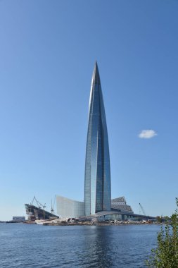 Gazprom için gökdelen inşaatı